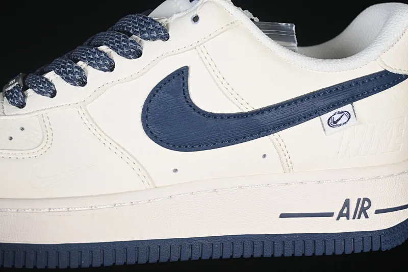 All categories Nk Air Force 1 Air Force series Nk Air Force 1 Low Air Force low-top Nike Air Force 1'07 Low Nike embossed off-white dark blue tree pattern Air Force 1 low-top casual sneakers SM6668-122